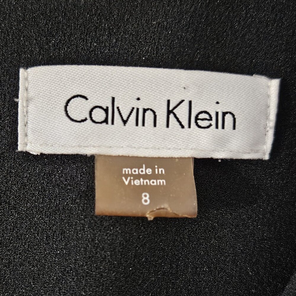Calvin Klein V-Neck O-Ring Dress - Picture 3 of 4